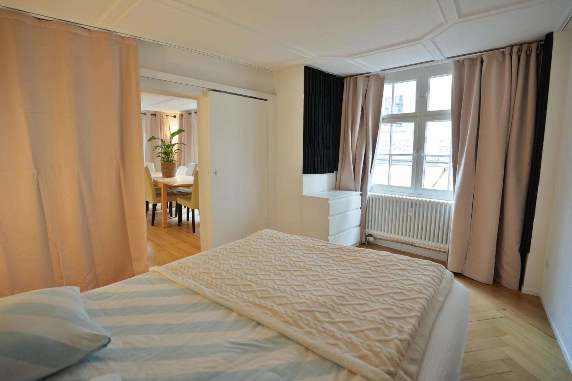 Cozy City Center, 4 Bedroom- 120Sq, 5Min Walk To Main Station Базель Экстерьер фото